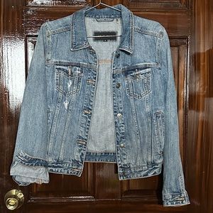 Distressed Jean Jacket